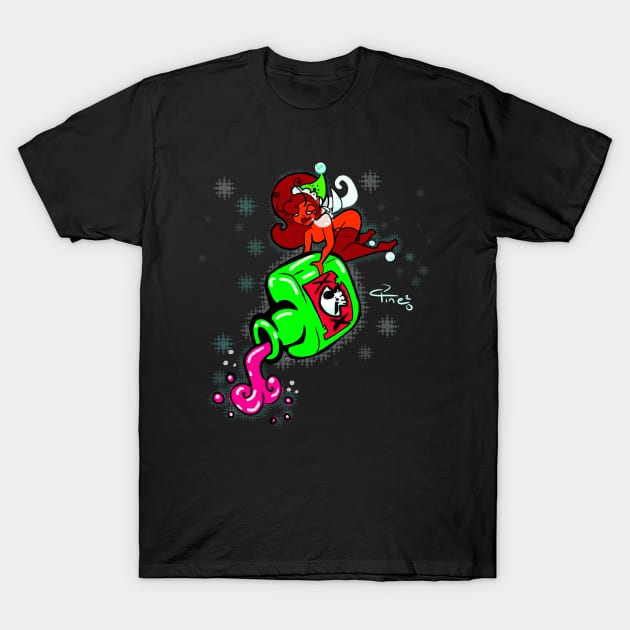 Jangle's The Holiday Poison Pixie T-Shirt by SewGeekGirl